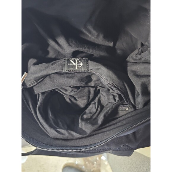 Calvin Klein Bag Black Nylon Triple Compartment Padded Tablet Tote - Picture 8 of 13